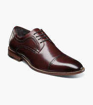 25066,Stacy Adams Leather Shoes Dickinson Cap Toe Lace up All Colors image 3