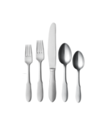 Mitra Matte by Georg Jensen Stainless Steel Service for 8 Set 40 pieces ... - $1,180.13 CAD