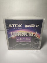 NEW Sealed 5 Pack TDK Ultrium 2 Data Cartridge 200GB 400GB LTO-2 D2405-L... - $19.78