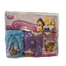 Handcraft Disney Frozen Elsa &amp; Ana 3 pack panties SIZE 4 BRAND NEW! - £4.65 GBP