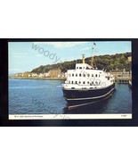 f2332 - Scottish Ferry - Glen Sannox at Rothesay - postcard - $3.66 CAD