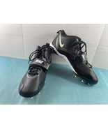 Nike Zoom Football Cleats Men 16M Team Code D Shoes Blue Black Metal Bas... - $34.47