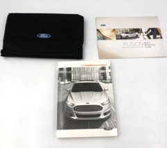 2015 Ford Fusion Owners Manual Handbook Set with Case OEM P04B32009 - £15.49 GBP