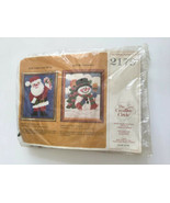 Needlepoint Kit Candy Cane Santa #2179 by Creative Circle 1981 New Open ... - £18.35 GBP