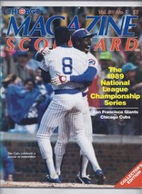 1989 NLCS Championship Program Giants Cubs - $43.68