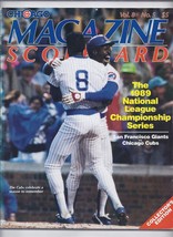 1989 NLCS Championship Program Giants Cubs - £34.78 GBP