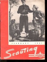 Scouting Magazine 2/1951-BOY Scouts Vg - £24.63 GBP