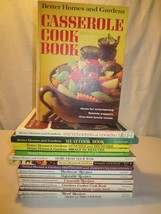 16 VTG Cookbooks Better Homes and Gardens Hardcover Birthdays Holidays Wok - £35.55 GBP