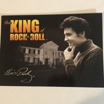 Elvis Presley Postcard Elvis King Of Rock N Roll - £2.78 GBP
