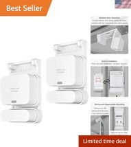High-Quality Garage Door Brackets for SimpliSafe Alarm - 2 Pack, Battery... - $42.00