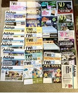 Lot Of 36 New Magazines AdAge, Twice, Commercial Integrator, HGTV NEW W/... - £20.05 GBP