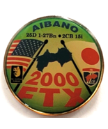 Aibano 2000 FTX Pin US Japan Joint Military Training Exercise Commemorat... - €14,48 EUR