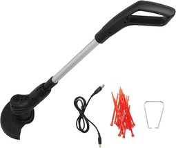 Electric Weed Wacker Cordless Stringless Electric Lawn Mower Handheld Long - £31.68 GBP