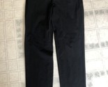 Talbots Pants Womens Size 6 Heritage Tapered Leg Black Stretch Flat Front - $24.95