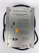 TCE CATV Distribution Amplifier Model ID-4130 LA 120VAC/ 0.25A , 60Hz Fu... - £71.31 GBP