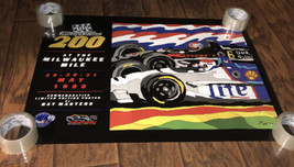 Miller Time 200 1998 Ray Masters Limited Edition Colorful Poster - $46.45