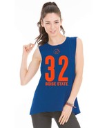 NCAA Boise State Broncos Womens Abby Muscle Tee, Size Large - $16.83