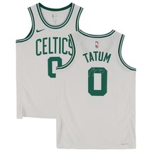Jayson Tatum Signé Boston Celtics 2022/23 Blanc Nike Swingman Jersey - £686.46 GBP