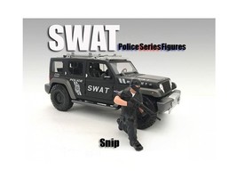 SWAT Team Snip Figure For 1:24 Scale Models by American Diorama - $18.13