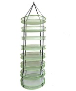 8-Layer Horticulture Heavy Duty Collapsible Mesh Drying Rack Net - $47.29 CAD