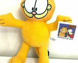 LARGE 12&#39;&#39; Garfield Plush Toy . Licensed Toy New. Soft. - £15.36 GBP