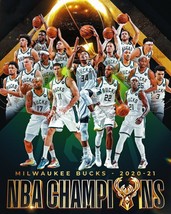 2020-21 Milwaukee Bucks 8X10 Photo Basketball Picture Nba Champs - £3.93 GBP