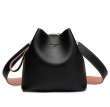 En bag summer bucket bag women pu leather shoulder bags brand designer ladies crossbody thumb200