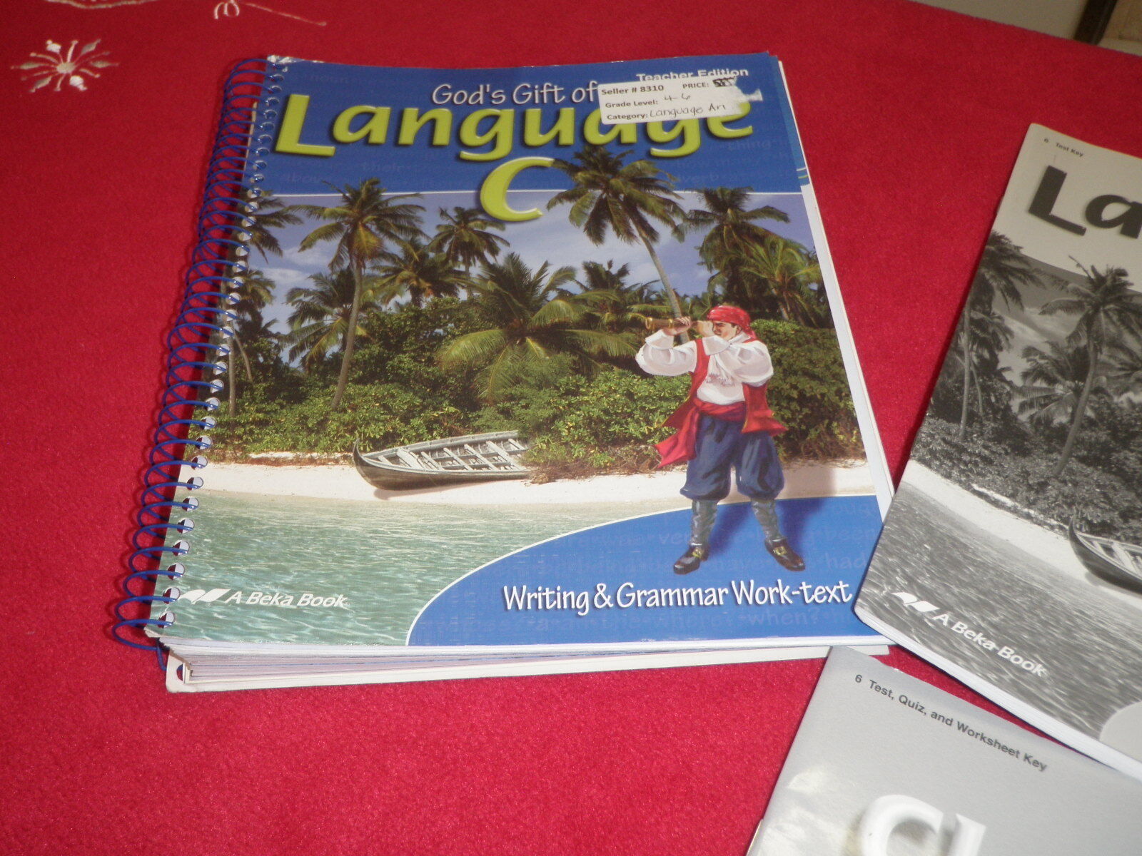 Abeka 6th Choosing Good Health Language C Teacher Ed (Lot Of 3) - $16.65