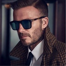 Classic Beckham Sunglasses Men Luxury Brand Designer Vintage Retro Square - £18.11 GBP