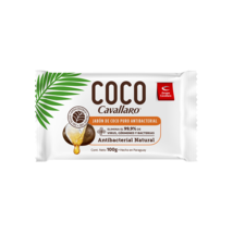 Pack 3- Pure Coconut Bar Soap (100g)  - Coco Cavallaro - £11.97 GBP