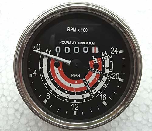 Massey Ferguson 35 Tachometer - KPH 890422M91, 890223M91, 890223M92 - $38.61