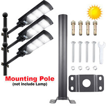Mounting Pole For Led Solar Powered Wall Street Light Pir Motion Light S... - $60.99
