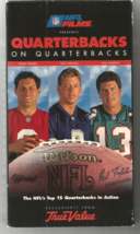 NFL Films Quarterbacks on Quarterbacks Football Sports VHS Marino Aikman - £4.60 GBP
