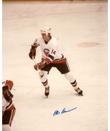 Bob Bourne Signed Autographed NHL Glossy 8x10 Photo - New York Islanders - $285.10 MXN