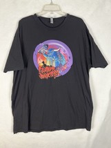 Flavor Junkies Godzilla Bison Blue Monster Black 3XL Shirt - $9.49