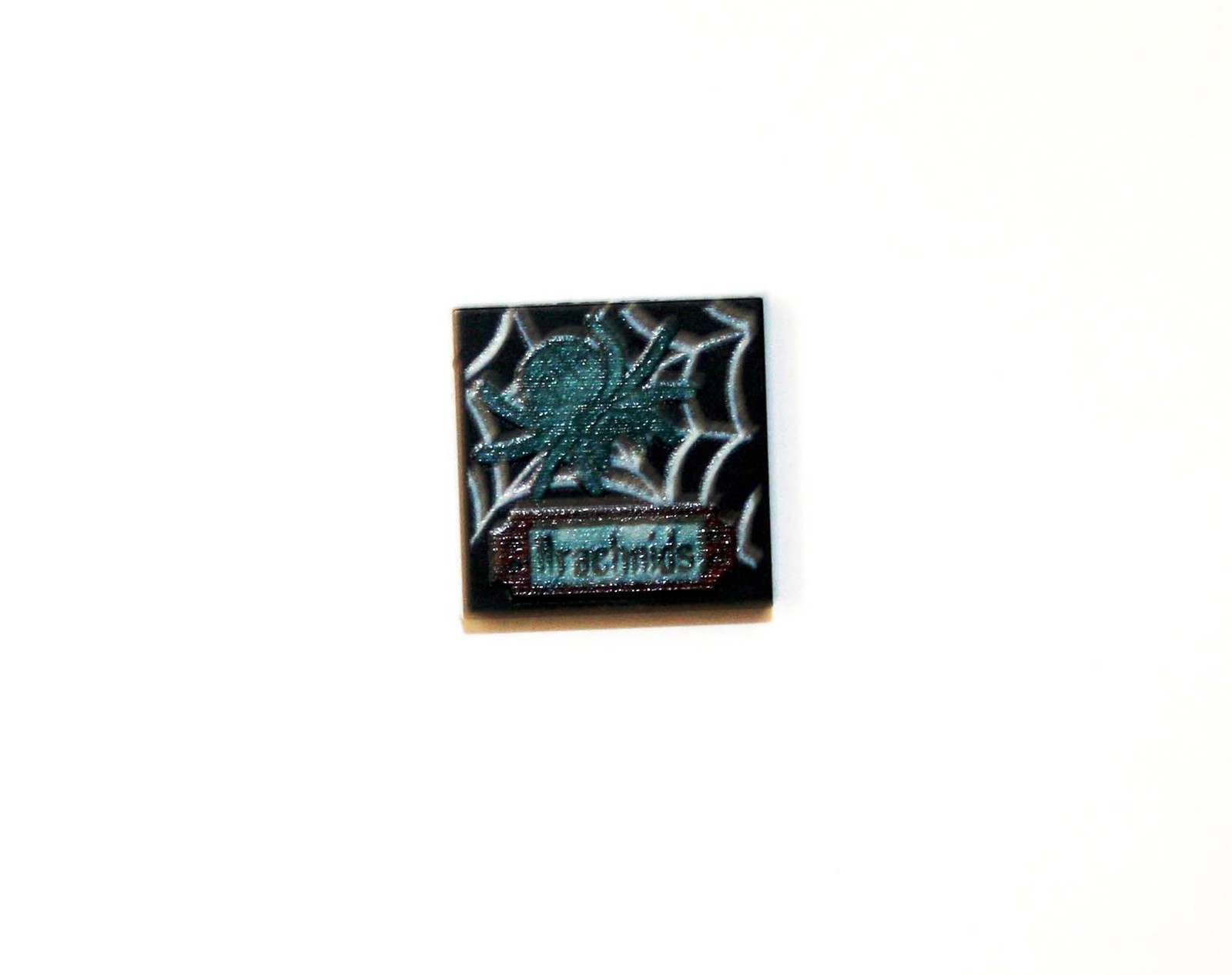 Minifigure Spider Painting Picture 2X2 Printed Piece US Seller - $4.98