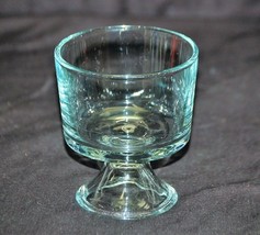 Old Vintage Anchor Hocking PRESENCE CLEAR Individual Trifle Bowl Mini Fo... - $9.89
