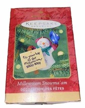 Hallmark Keepsake Ornament Snowman “Tip Your Hat to the Millennium 2000-... - $5.95