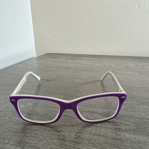 Ray-Ban Junior Eyeglasses RB 1531 3591 Purple on White FRAMES ONLY 48-16-130 - $14.87