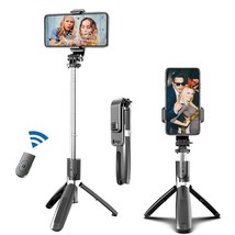 Portable Tripod Selfie Stick for Mobile Phone Photo Taking Live Broadcast Charga - £16.15 GBP