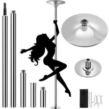 Professional Dancing Pole,45Mm Solid Removable Static Spinning Stripper Pole - £129.12 GBP