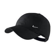 Nike Boy&#39;s Ya Heritage 86 Swoosh AD Cap - Black/Blue, One Size  - $805.68 MXN