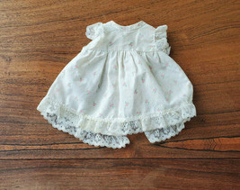 Vintage Playmates Pink White Floral Lacey Dress (Made In Hong Kong) - $9.85