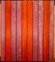 ASSEMBLY READY CUTTING BOARD KITS S4S PADAUK &amp; PURPLEHEART 16&quot; X 2&quot; X 3/4&quot; - $59.99