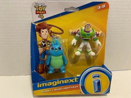 Imaginext Fisher Price Disney Pixar Toy Story 4 Bunny And Buzz Lightyear New - £3.50 GBP