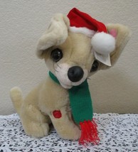 Medium Christmas Chihuahua Musical Plays I Saw Mommy Kissing Santa Claus... - £14.73 GBP