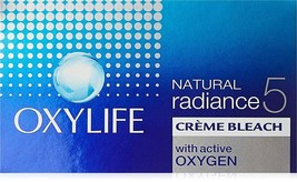Oxylife Natural Radiance 5 Creme Bleach- With Active Oxygen - 27g (Pack of 1) - £8.10 GBP