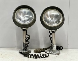 Made in Germany Vintage Aluminum Hella Signal Spot Handheld Search Light Lot 2 - $396.00