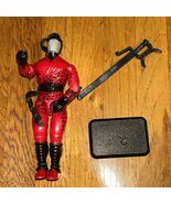 Vintage GI Joe Slice Ninja Force 1991 Action Figure Red 3.75" Hasbro W/ ... - $14.80