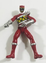 Power Rangers Dino Charge - 4&quot; Red Ranger Action Figure P3 No Weapons - £3.39 GBP